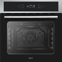 Conjunto KROMSLINE Horno Kromsline Khi-500-TC-G + Placa Vitrocerámica Electrica Kromsline 60cm KVR-3FR-B-3 Negro + Guias