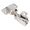 Bisagra Recta Corta Clip Cam 110º ø35mm + Base