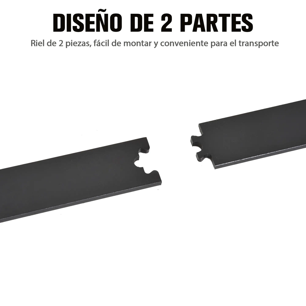 Herraje 200cm Puerta Granero de Madera Corredera  Kit de Accesorios Guía de Riel con Tornillos Acero al Carbono Negro Mate