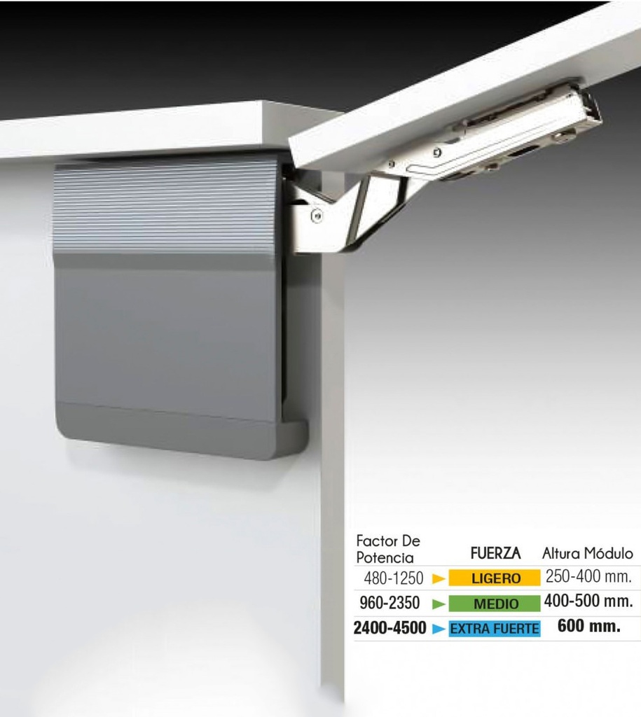 Sistema Elevable E-LEVA SQ Medio