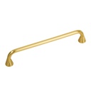 Tirador ZAMAK BELLA Oro Cepillado D160mm - L176mm