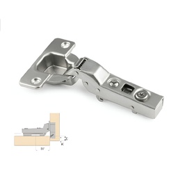 [64690] Bisagra Clip Cam 110º ø35mm Acodada con Piston + Base