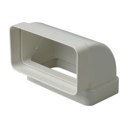 Codo Rectangular Vertical  90º 55x110mm