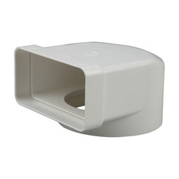 [64113] Codo Mixto Vertical 90º 100mm a 55x110mm
