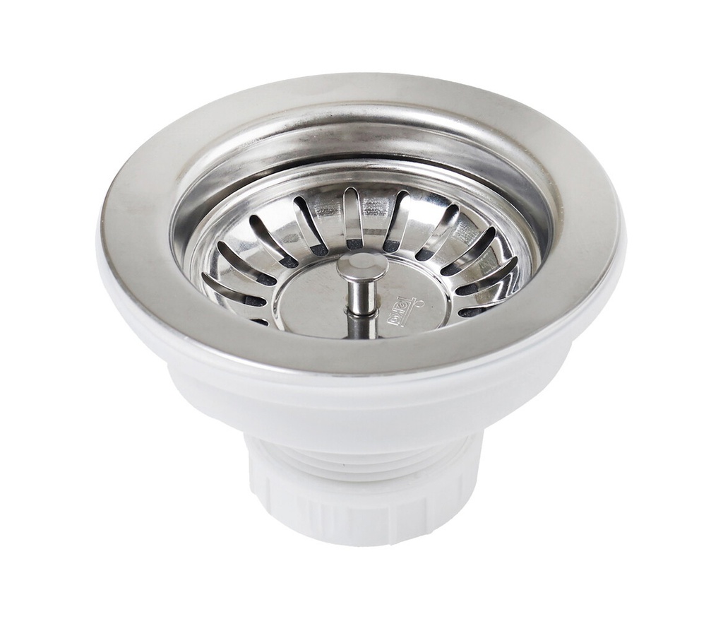 [131004] Válvula Fregadero 115mm Sin Rebosadero TEKA Inox