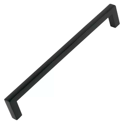 [67219] Tirador Asa Negro Mate D192mm - L202mm