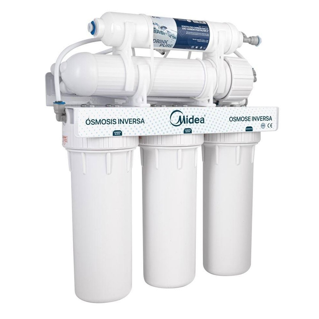 [131027] Equipo de Osmosis Inversa MIDEA ECO750 Tratamiento Integral de Agua Domestica
