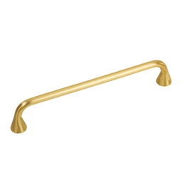 [67512] Tirador ZAMAK BELLA Oro Cepillado D160mm - L176mm