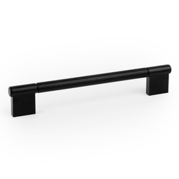 [67795] Tirador POINT Negro Cepillado D192mm - L228mm