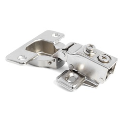 [64637] Bisagra Clip Cam 110º ø35mm Recta Corta con Piston + Base